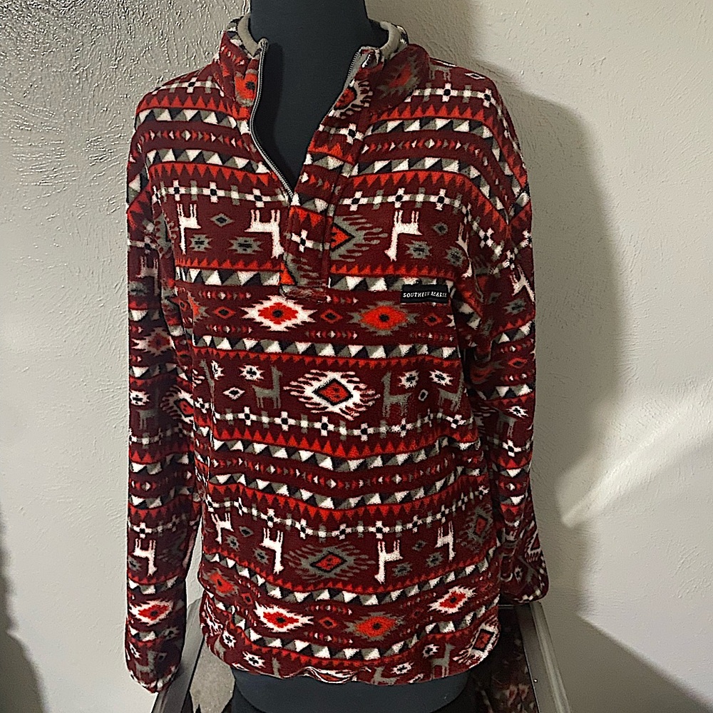 SOUTHERN MARSH FUZZY PULLOVER